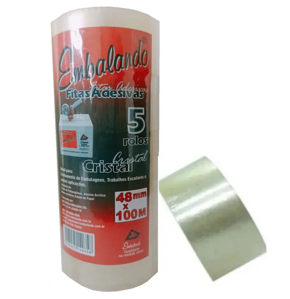 Fita Adesiva 48X100 Embalando C/5
