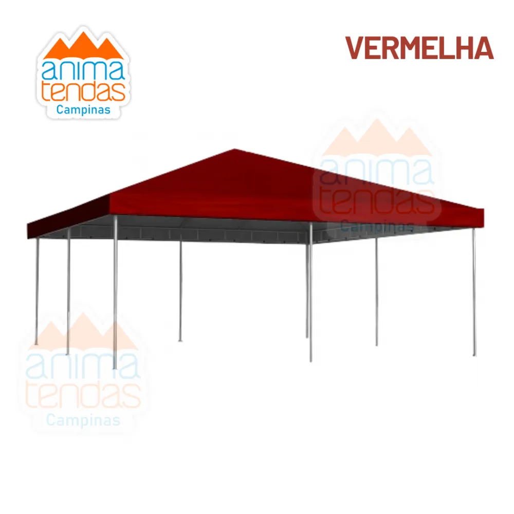 Tenda Piramidal  8x8 Galvanizada a Fogo