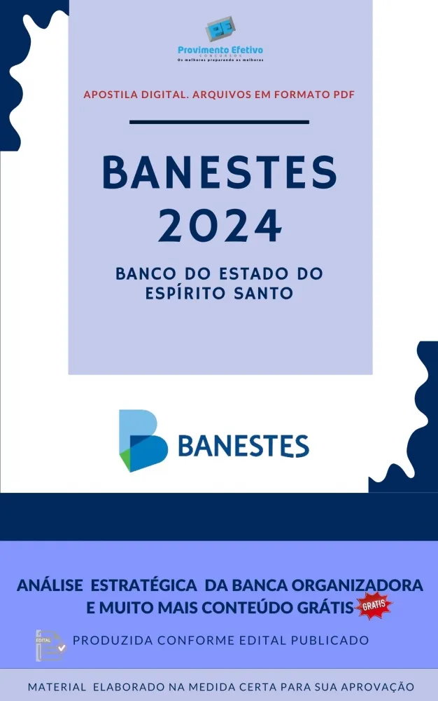 Apostila BANESTES Gestão Contábil 2024