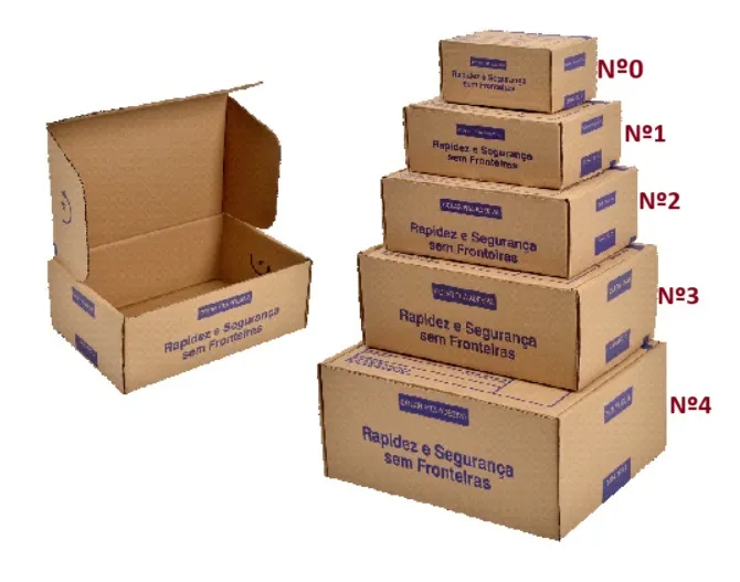 Caixa de Papelão Para Correio Nº1 21X15X6 Niagara C/25