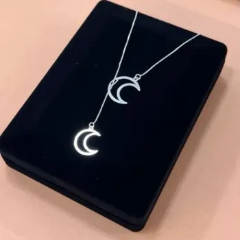 Colar de prata 950 lua - GV163 - Foto 2