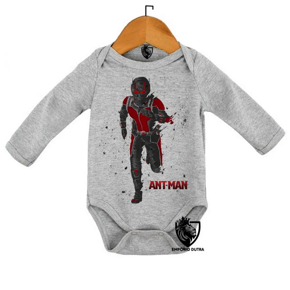Body Bebê Infantil Homem Formiga vingadores