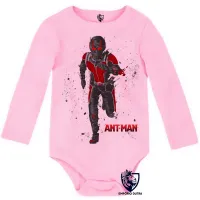 Body Bebê Infantil Homem Formiga vingadores - Foto 4