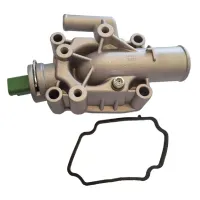 CARCAÇA VÁLVULA TERMOSTATICA PEUGEOT 206 207 208 307 1.6 16V 9647265980 - Foto 2