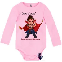 Body Bebê Infantil Doutor Estranho vingadores - Foto 4
