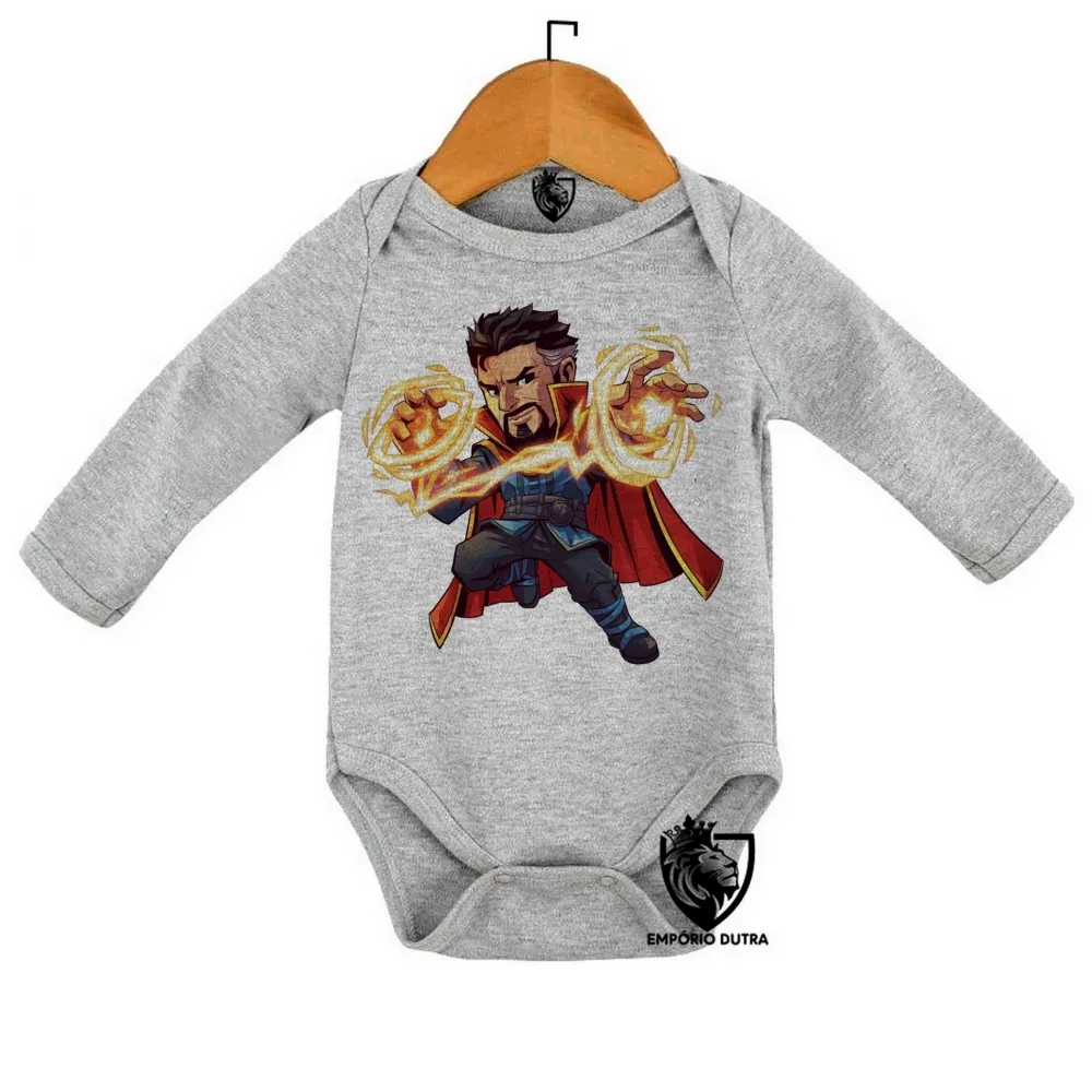 Body Bebê Infantil Doutor Estranho super herói marvel