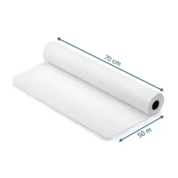 LENÇOL HOSPITALAR DESCARBOX 70CM X 50M SEM PICOTE - Foto 2