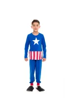 Pijama Fantasia - Capitão América - Foto 2