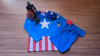 Pijama Fantasia - Capitão América - Foto 3