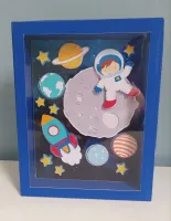 Quadro 3D papelaria personalizada - Foto 7