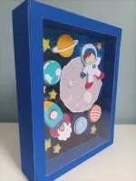 Quadro 3D papelaria personalizada - Foto 5