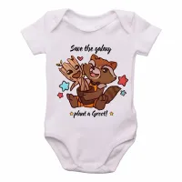 Body Bebê Infantil Salve galáxia plante Groot rocket - Foto 2