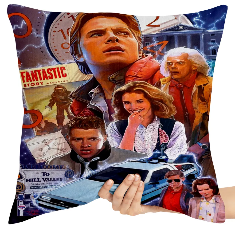 Almofada De volta para o futuro personagens