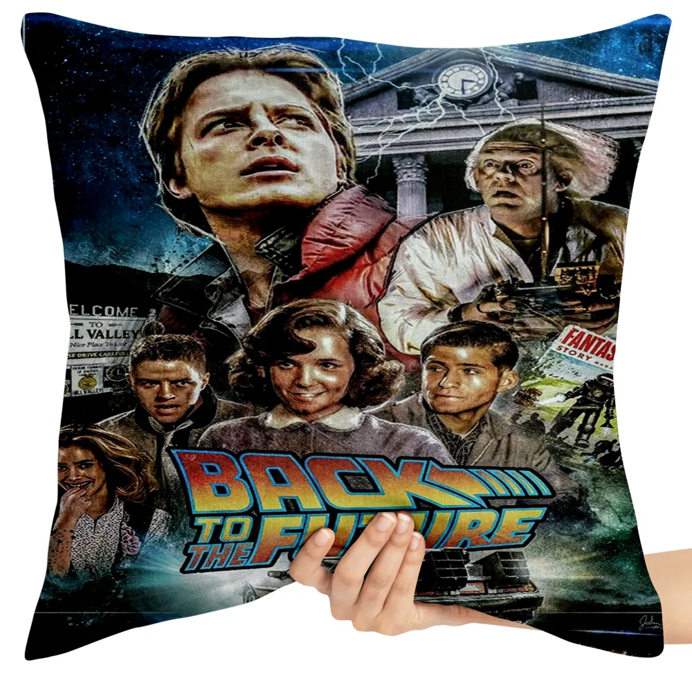  Almofada De volta para o futuro relógio da torre