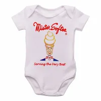 Body Bebê Infantil Tony Stark sorvete homem ferro - Foto 2