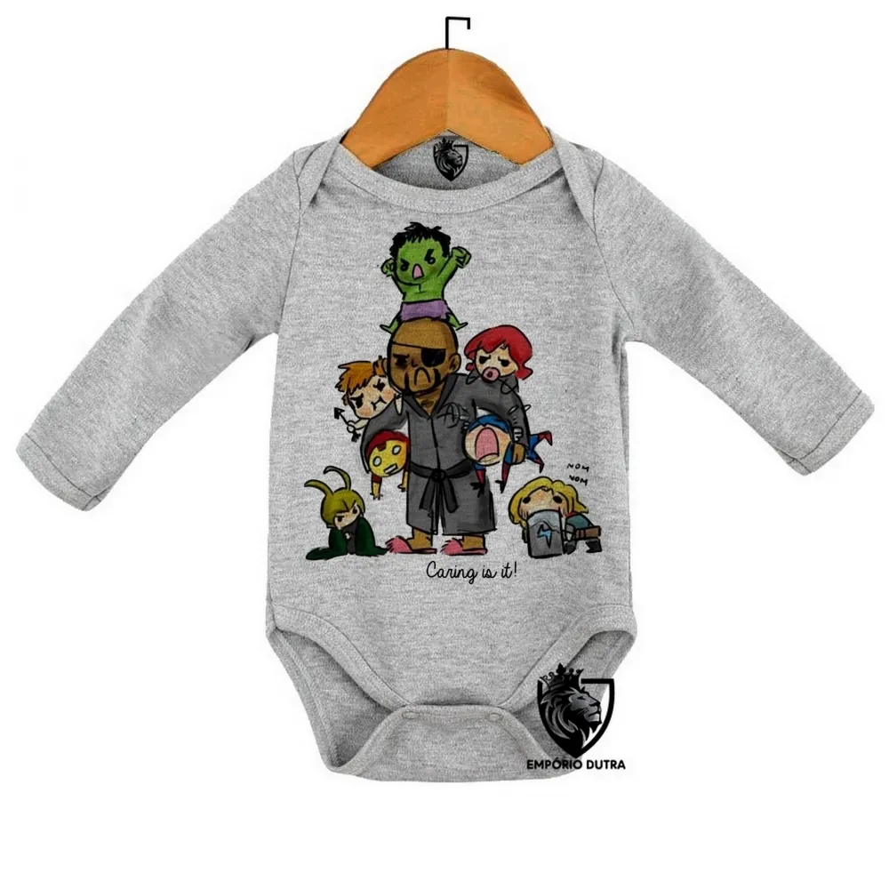 Body Bebê Infantil Vingadores crianças avengers herois