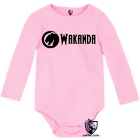 Body Bebê Infantil wakanda pantera negra black panther - Foto 4