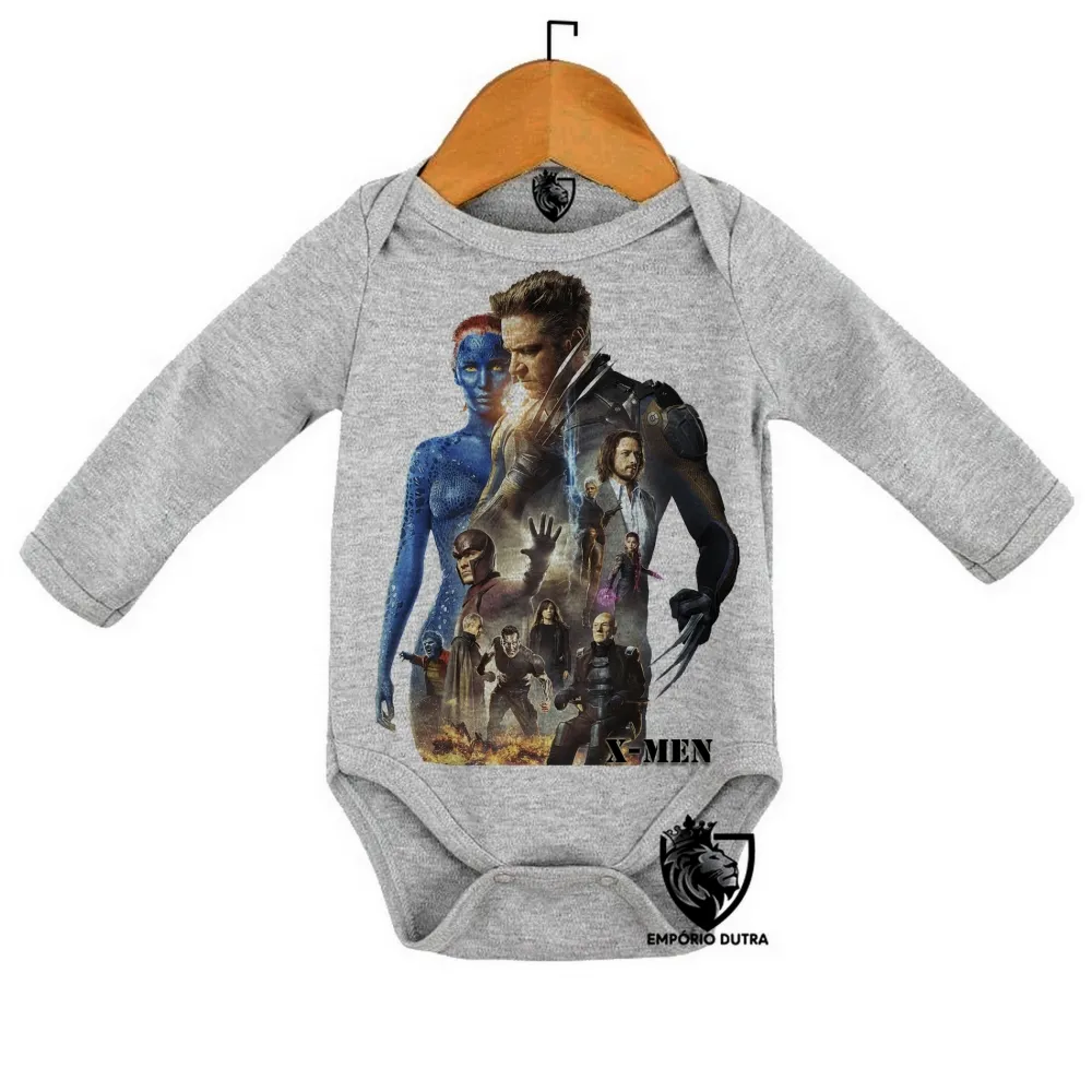 Body Bebê Infantil X-men Wolverine Mistica
