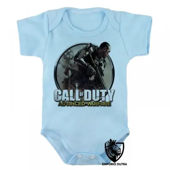 Body Bebê Infantil Call of Duty advanced warfare - Foto 2