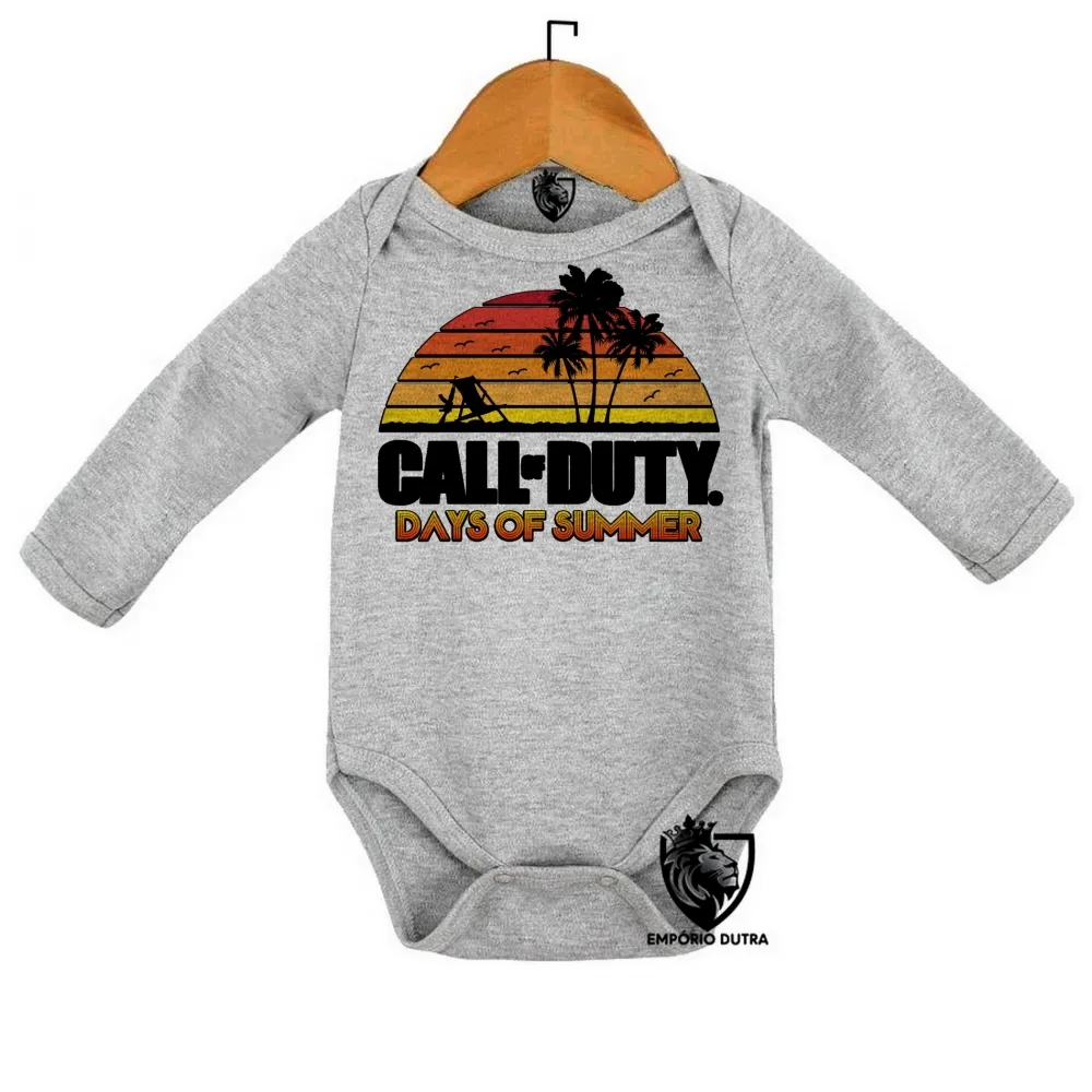 Body Bebê Infantil Call of Duty days of summer