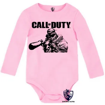 Body Bebê Infantil Call of Duty jogo game - Foto 2