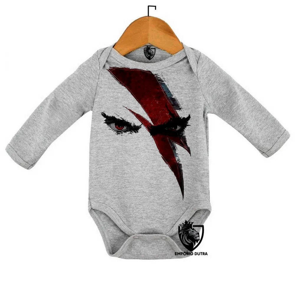 Body Bebê Infantil god of war Deus da guerra kratos