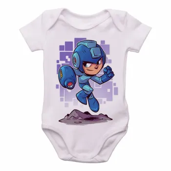 Body Bebê Infantil MEGA MAN rockman - Foto 2