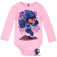 Body Bebê Infantil MEGA MAN rockman - Foto 4