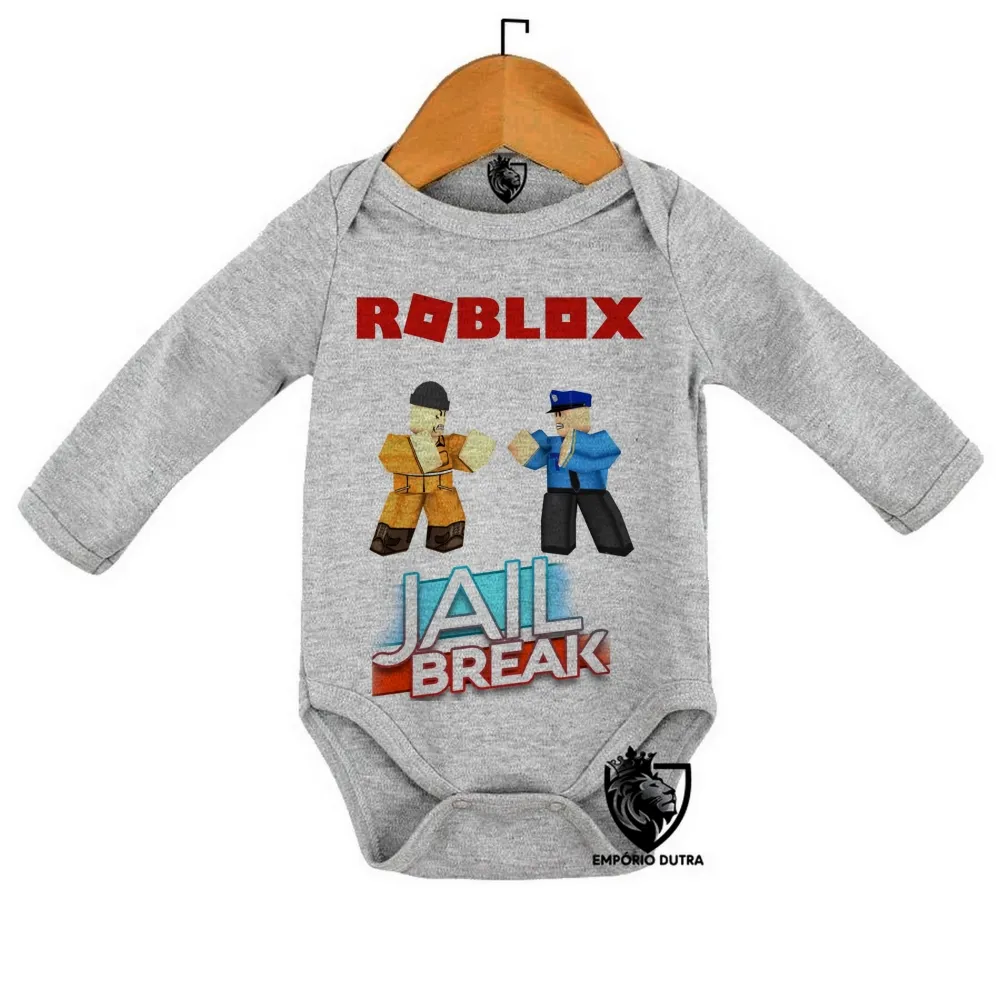 Body Bebê Infantil roblox jail break game jogo pc skin