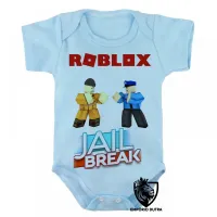 Body Bebê Infantil roblox jail break game jogo pc skin - Foto 3