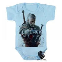 Body Bebê Infantil The Witcher wild hunt jogo game serie seriado - Foto 3