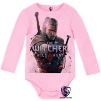 Body Bebê Infantil The Witcher wild hunt jogo game serie seriado - Foto 4