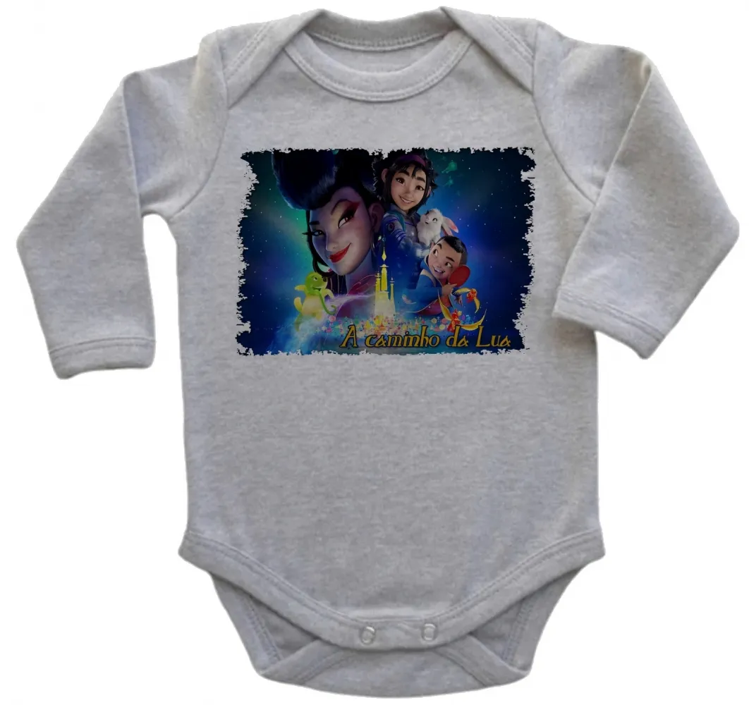 Body Bebê Infantil A caminho da Lua