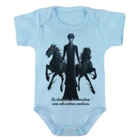 Body Bebê Infantil A Origem dos Guardiões Breu vilão - Foto 2