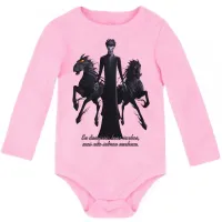 Body Bebê Infantil A Origem dos Guardiões Breu vilão - Foto 4