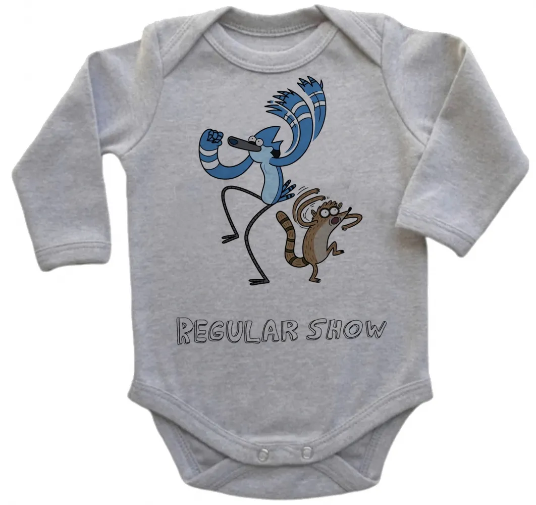 Body Bebê Infantil Apenas show modercai rigby dança Imagem