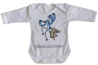 Body Bebê Infantil Apenas show modercai rigby dança - Foto 3