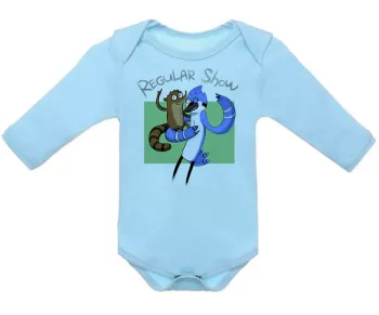 Body Bebê Infantil Apenas show mordecai rigby regular - Foto 2