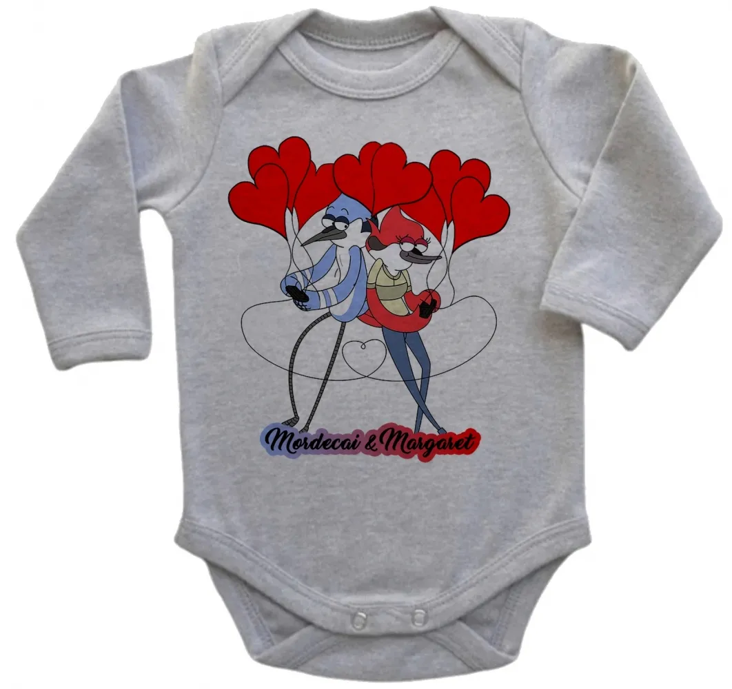 Body Bebê Infantil Apenas um show Mordecai e Margaret Imagem
