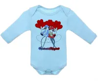 Body Bebê Infantil Apenas um show Mordecai e Margaret - Foto 2