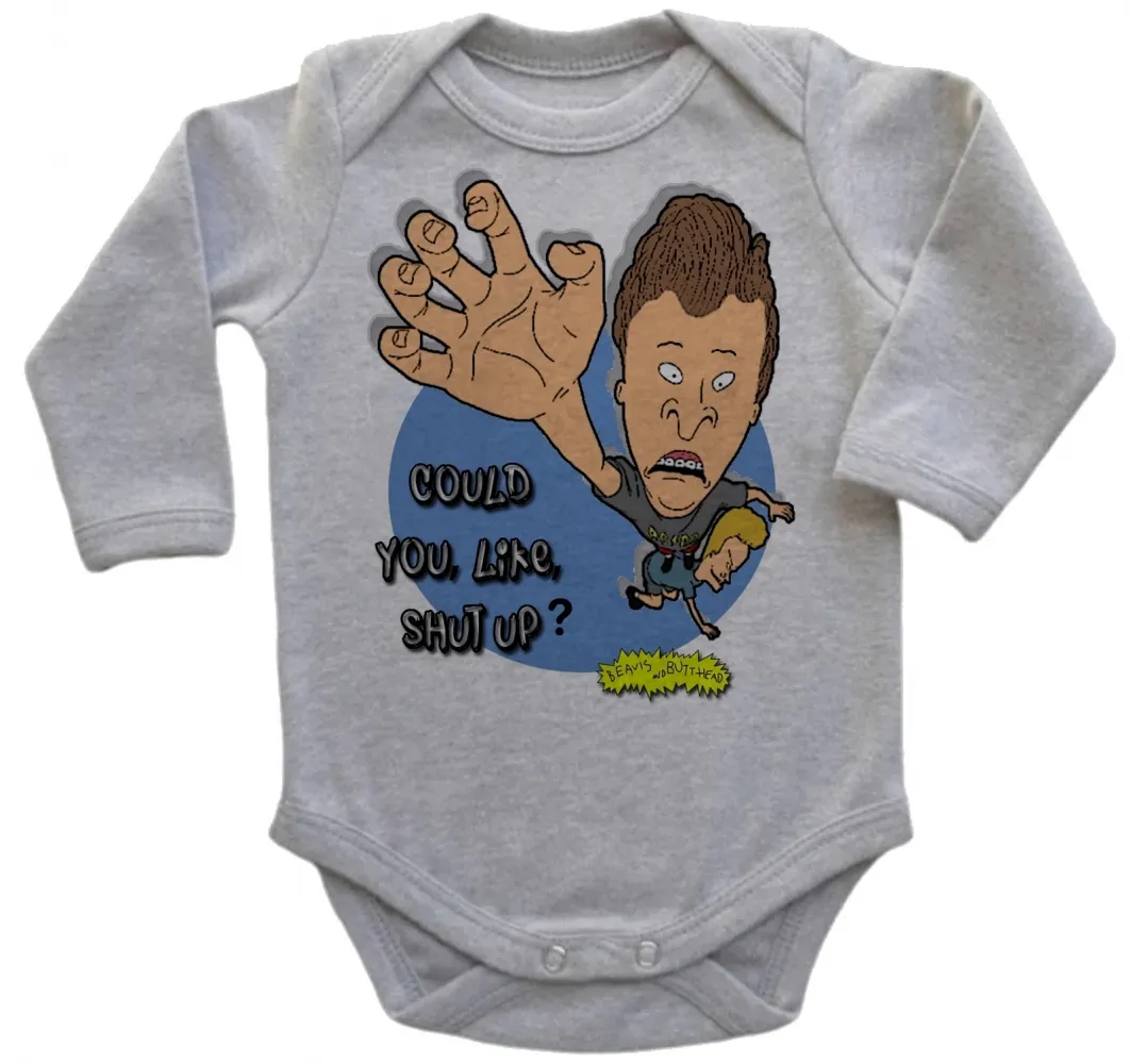Body Bebê Infantil Beavis and Butt head could you like shut up
