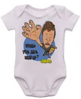Body Bebê Infantil Beavis and Butt head could you like shut up - Foto 3