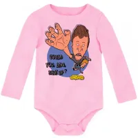 Body Bebê Infantil Beavis and Butt head could you like shut up - Foto 4