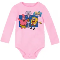 Body Bebê Infantil Bob Esponja Patrick Lula Molusco - Foto 4