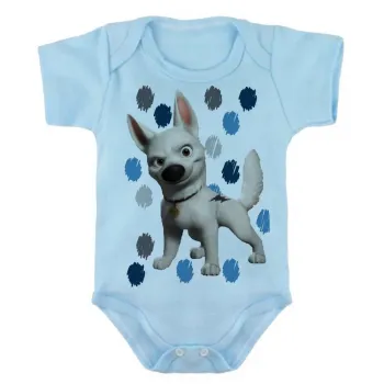 Body Bebê Infantil Bolt manchas cachorro dog cão - Foto 2