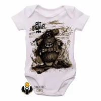 Body Bebê Infantil capitão caverna super heroi desenho antigo - Foto 3