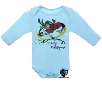 Body Bebê Infantil Coiote e Papaléguas foguete - Foto 2