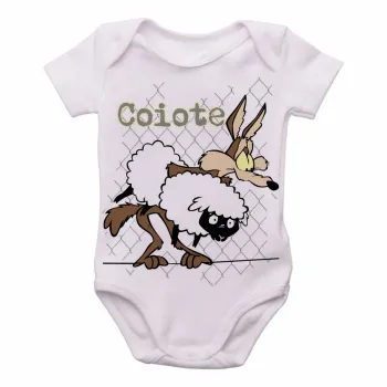 Body Bebê Infantil Coiote ovelha papaleguas acme - Foto 2