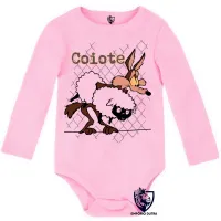 Body Bebê Infantil Coiote ovelha papaleguas acme - Foto 4