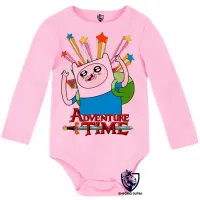 Body Bebê Infantil Finn estrelas Hora da Aventura - Foto 4